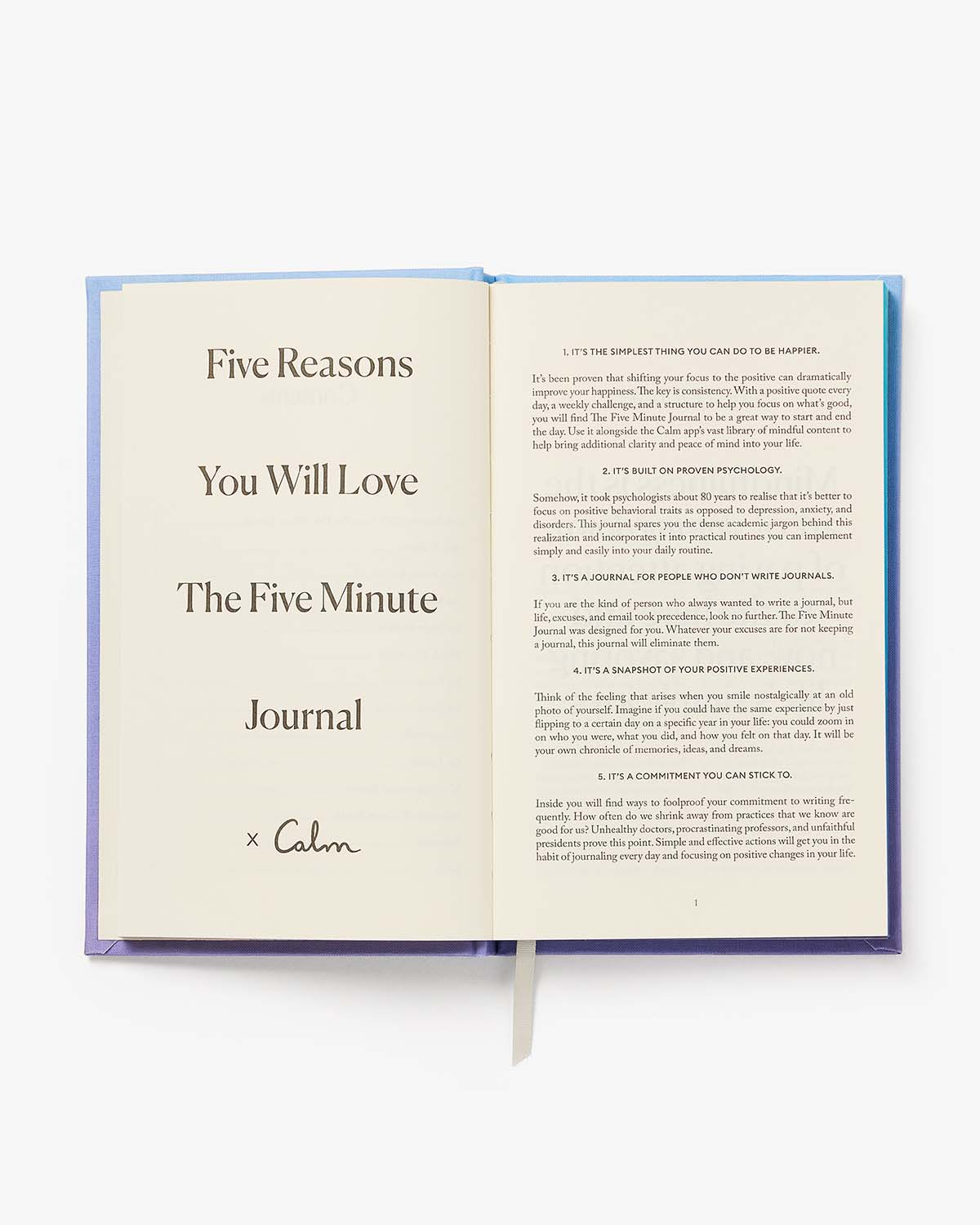 Calm x The Five Minute Journal - Lifestyle Haven