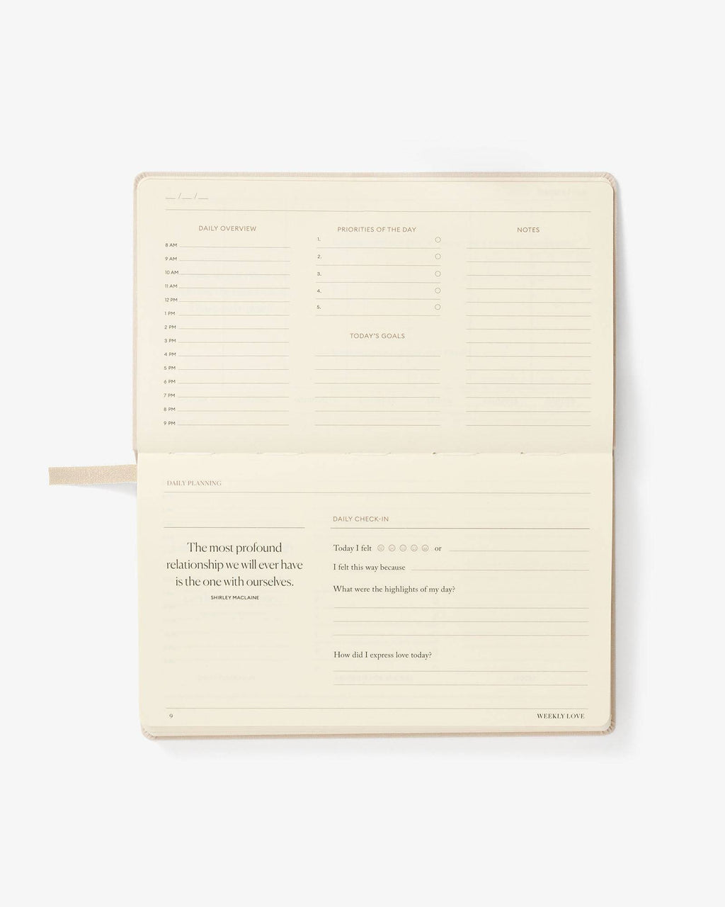The Weekly Love Planner
