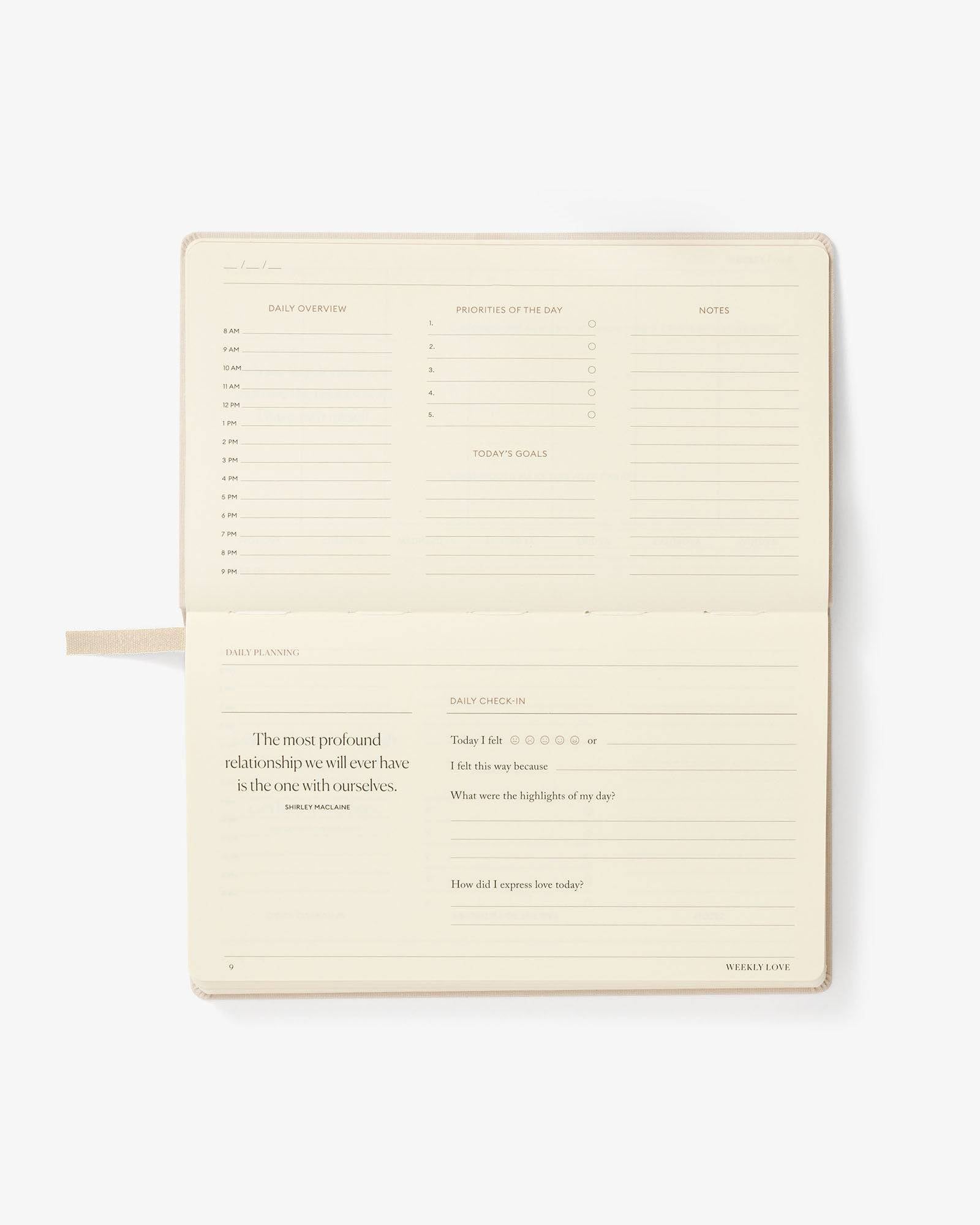 The Weekly Love Planner