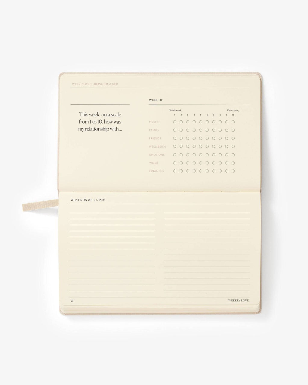 The Weekly Love Planner