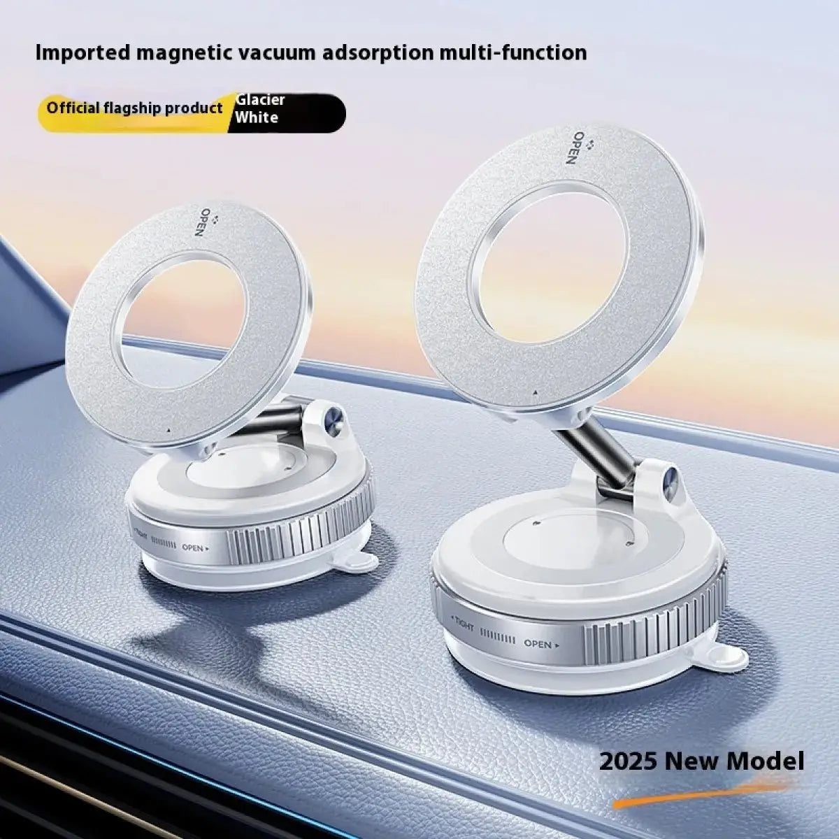Adjustable Car Mount Magnetic Phone Holder - Lifestyle Haven