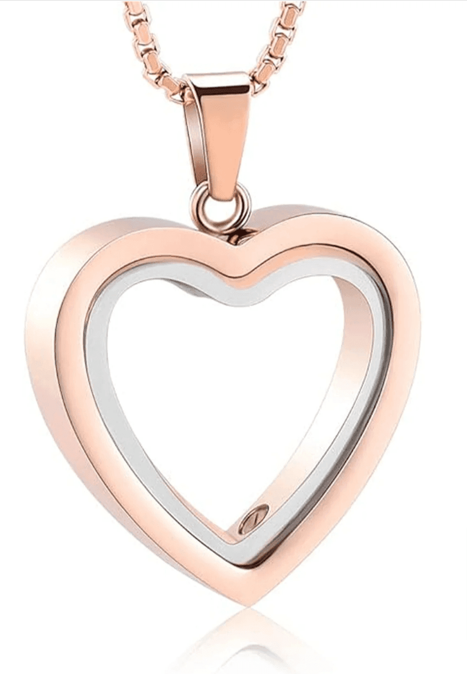 Heartfelt Remembrance: Stainless Steel Heart-Shaped Cremation Pendant - Lifestyle Haven