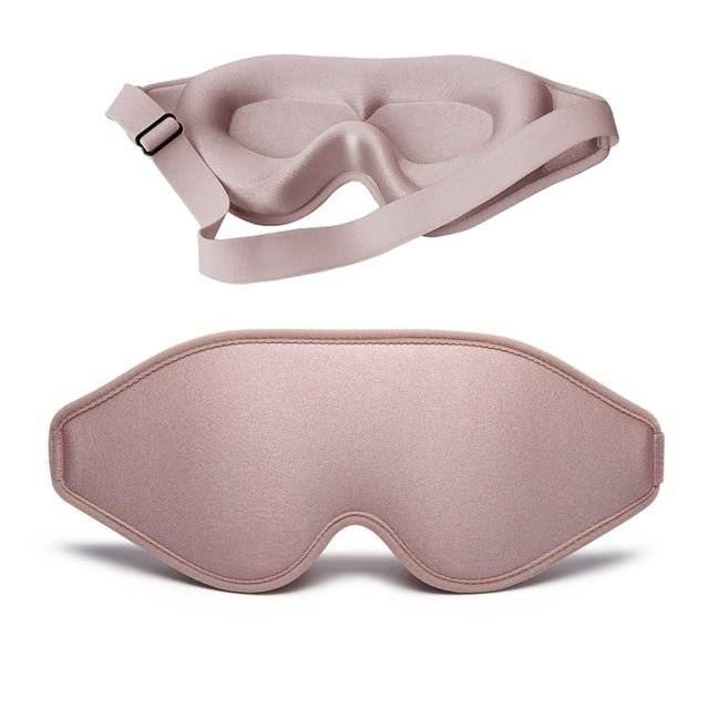 3D Natural Memory Foam Sleep Mask for Comfort - Lifestyle Haven
