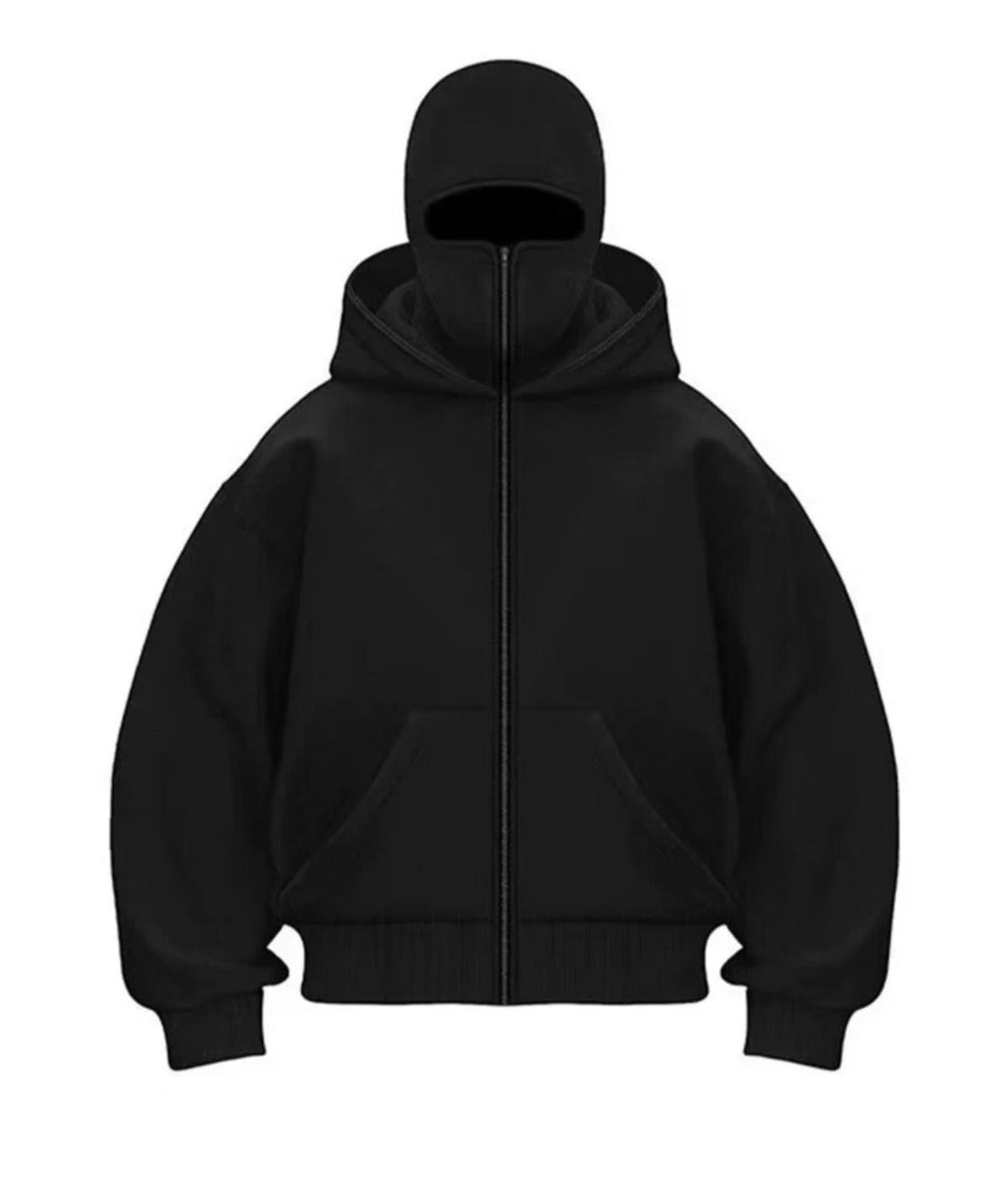 Men's Hooded Zip-Up Baseball Jacket - Lifestyle Haven