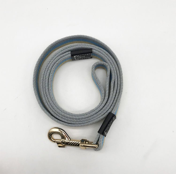 Striped Dog Leash with Safety Rope and Traction Line - Lifestyle Haven