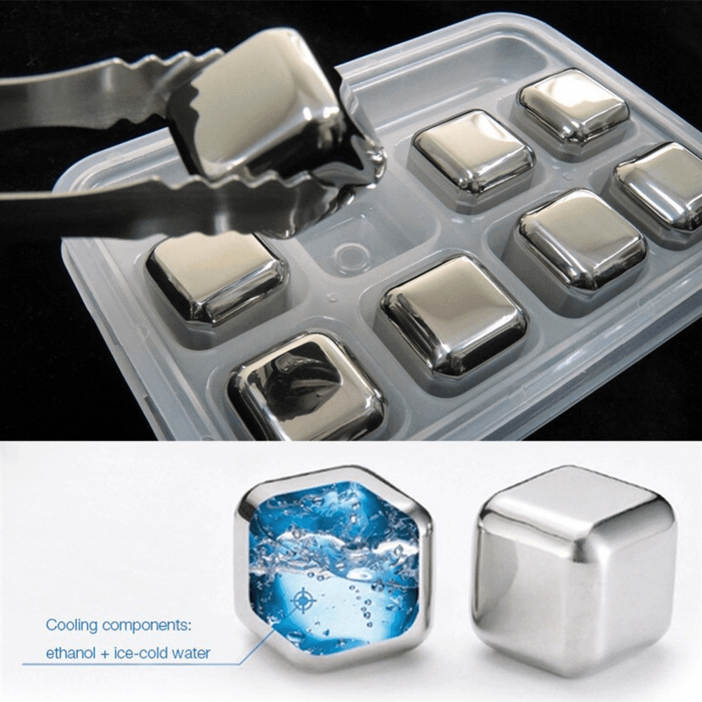 Reusable Whiskey Chilling Stones Set - Lifestyle Haven