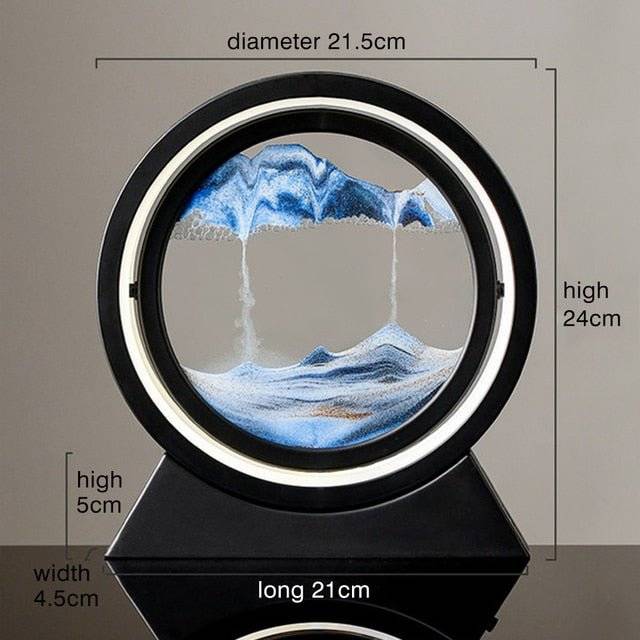 Moving Sand Art Landscape Table Lamp - Lifestyle Haven