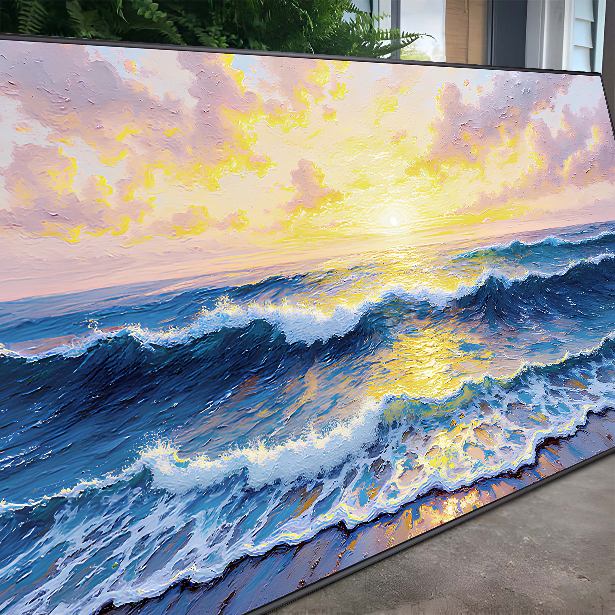 Golden Horizon Wall Art