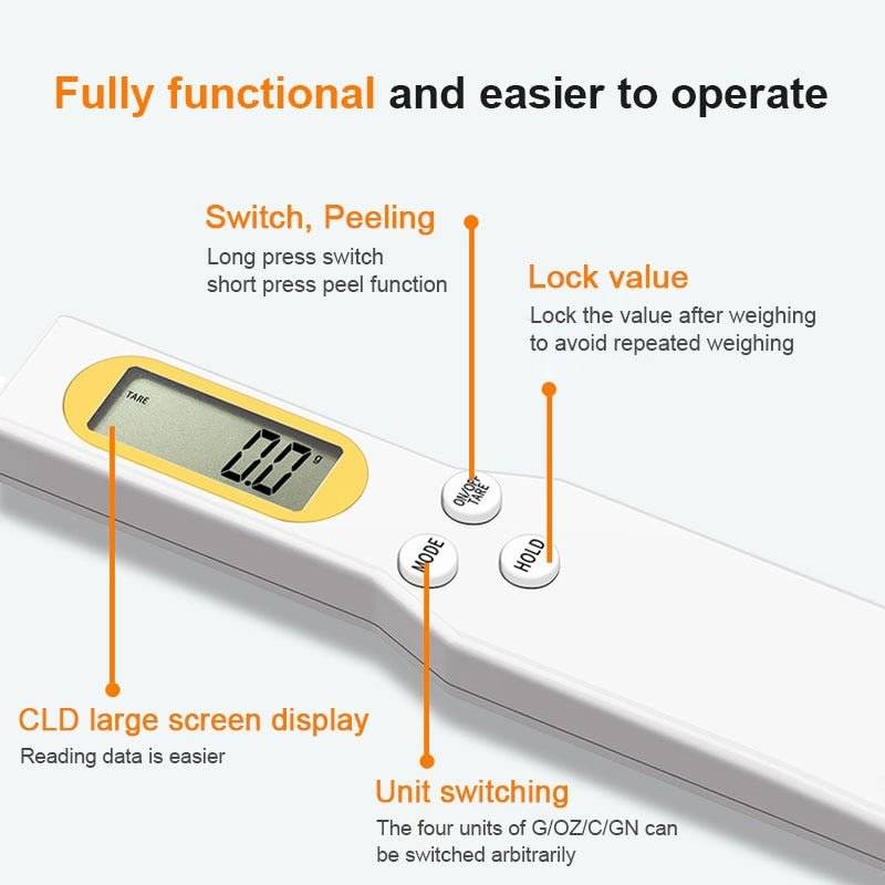 Digital Measuring Spoon Scale Mini - Lifestyle Haven