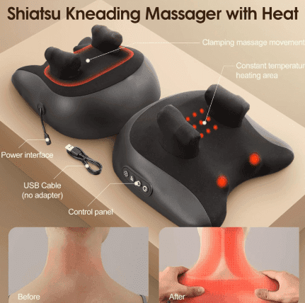 Neck & Shoulder Massage Pillow - Lifestyle Haven
