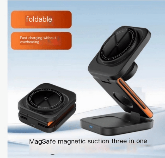 3-in-1 Folding Wireless Charger - Lifestyle Haven