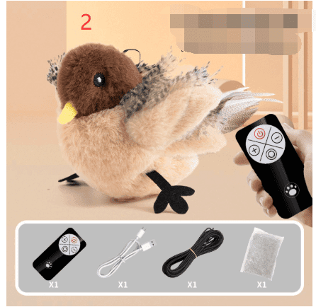 Plush Bird Pet Toy - Lifestyle Haven