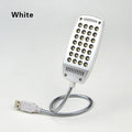 5V USB power LED Desk lamp Flexible study Reading Book lights Eye Protect Table lamp With Clip For Home Decorative Table Lamp Cute Study Lamps for Bedroom Décor