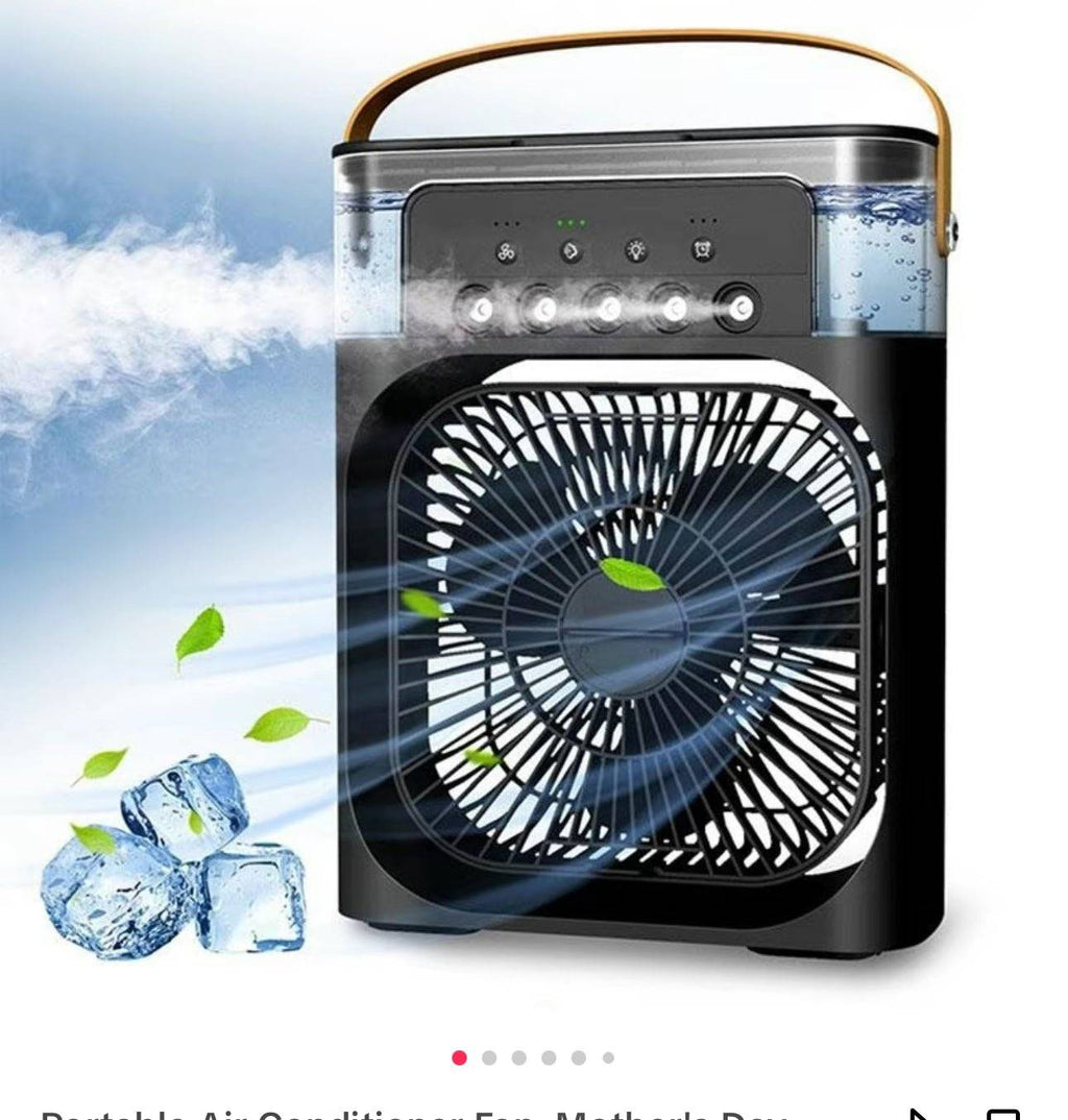Portable 3-in-1 Air Cooler Fan – Mini AC for Room, Office & Car | Fast Cooling + Humidifier | Ships from USA 🇺🇸 | TikTok & Amazon Hot Seller! - Lifestyle Haven