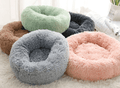 Round Plush Dog Bed for Small Dogs and Puppies - Lifestyle Haven