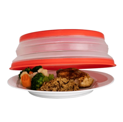 Collapsible High-Temperature Microwave Splash Cover - Lifestyle Haven