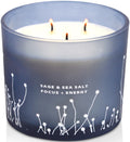 Soothing Sage & Salt Triple Wick by Lifestyle Haven