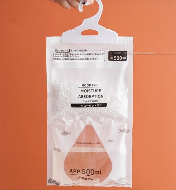 Hanging Dehumidifier Bag for Closet and Wardrobe - Lifestyle Haven
