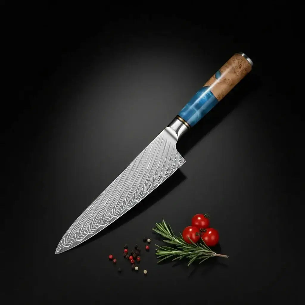 67 Layer Damascus Kitchen Knife Set for Every Chef