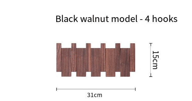 Simplicity Piano Key Wall Coat Rack (One Piece) - Lifestyle Haven