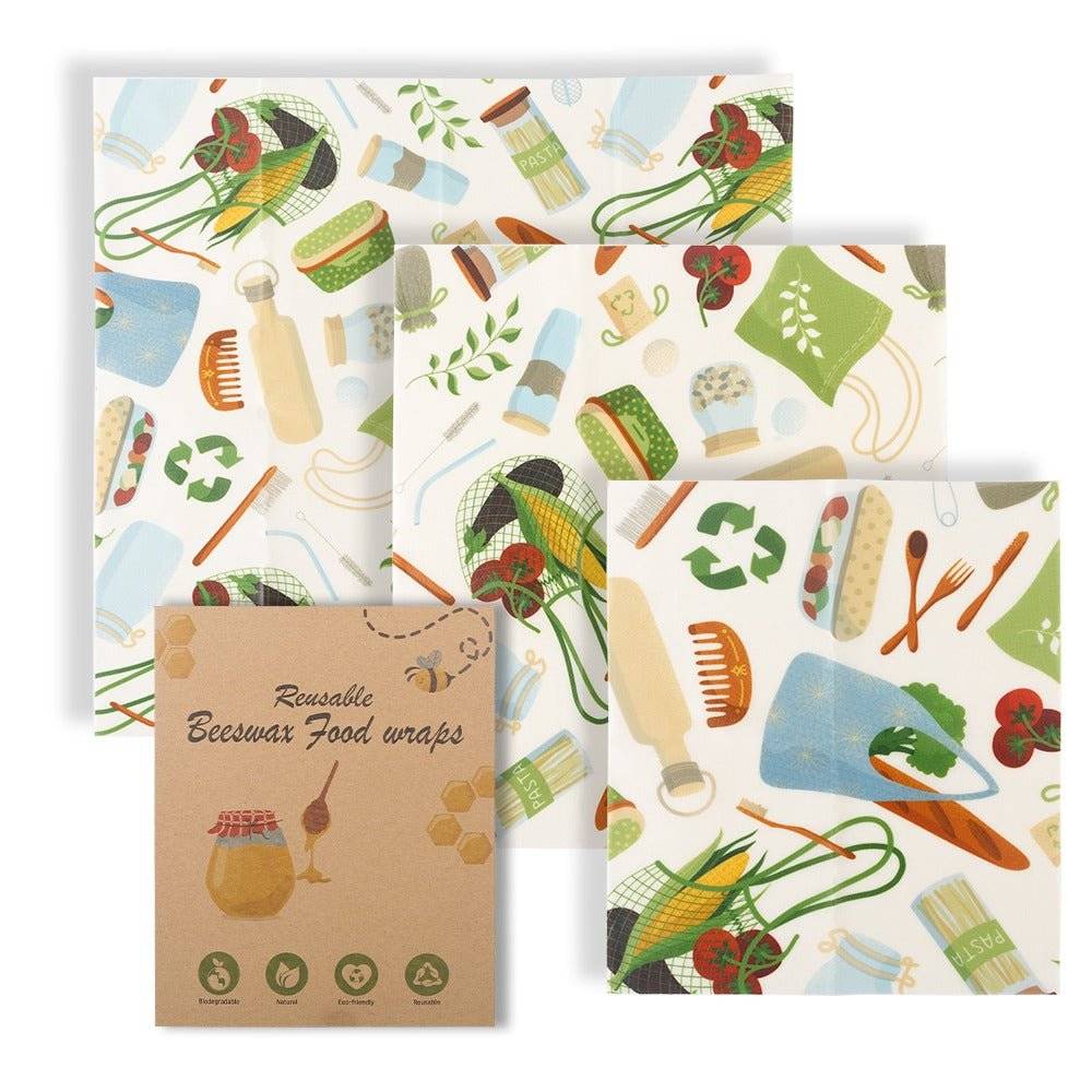 Cotton Beeswax Fresh-Keeping Cloth - Lifestyle Haven
