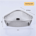 Triangular Stainless Steel Sink Drainer Basket (1PC) - Lifestyle Haven