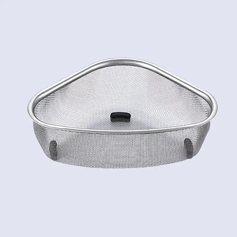 Triangular Stainless Steel Sink Drainer Basket (1PC) - Lifestyle Haven
