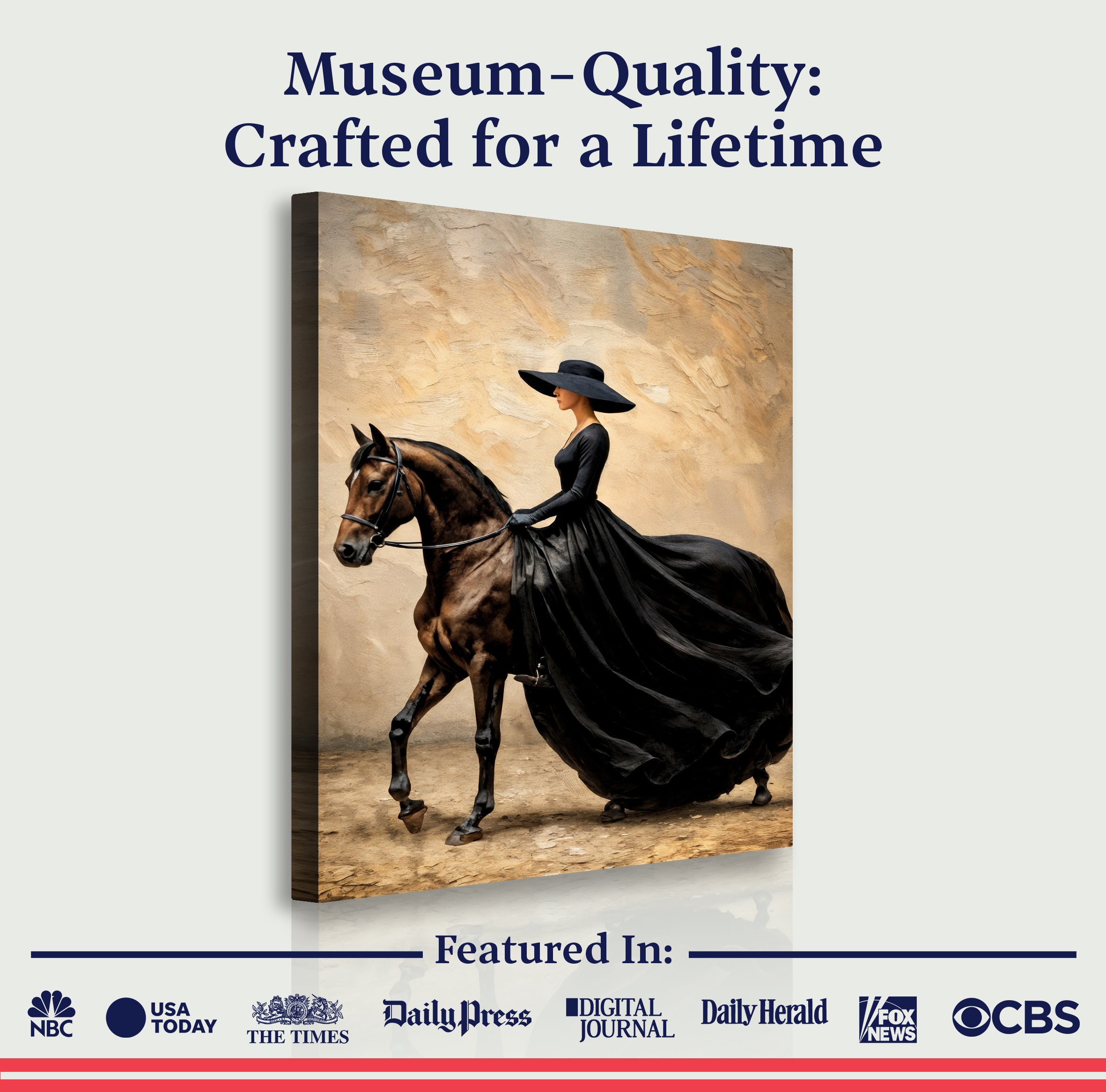 Elegant Equestrian Wall Art