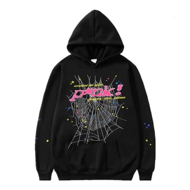 Spider Letter Prints Hoodies - Lifestyle Haven