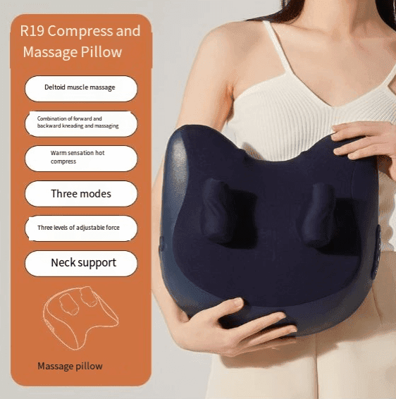 Neck & Shoulder Massage Pillow - Lifestyle Haven