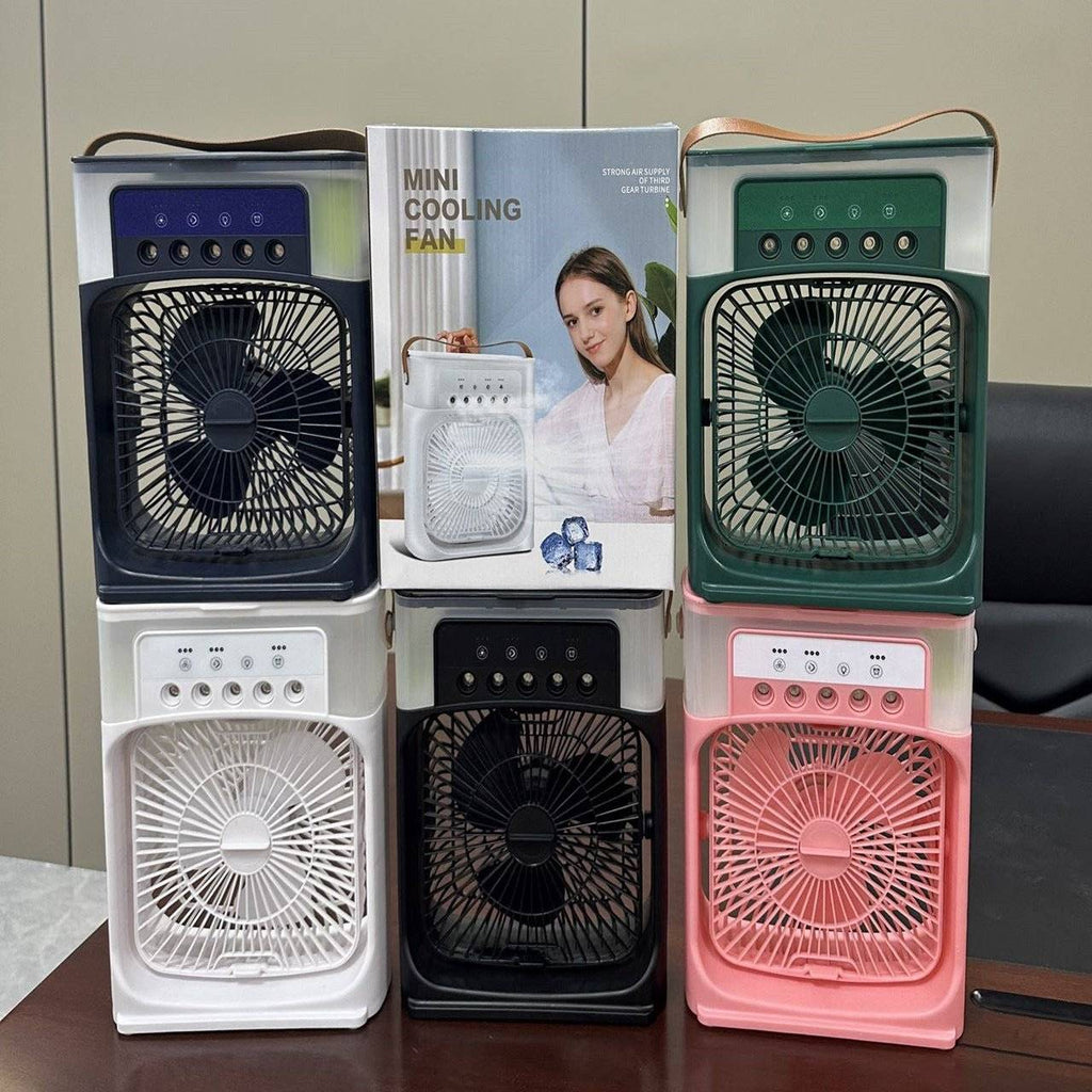 Portable 3-in-1 Air Cooler Fan – Mini AC for Room, Office & Car | Fast Cooling + Humidifier | Ships from USA 🇺🇸 | TikTok & Amazon Hot Seller! - Lifestyle Haven