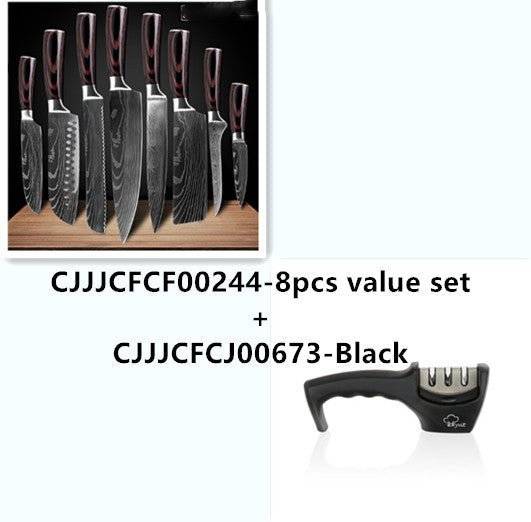 Carpenter's Special Set 6-piece Set 8-piece Set Knife Chef Knife Kitchen Knife Cooking - Lifestyle Haven