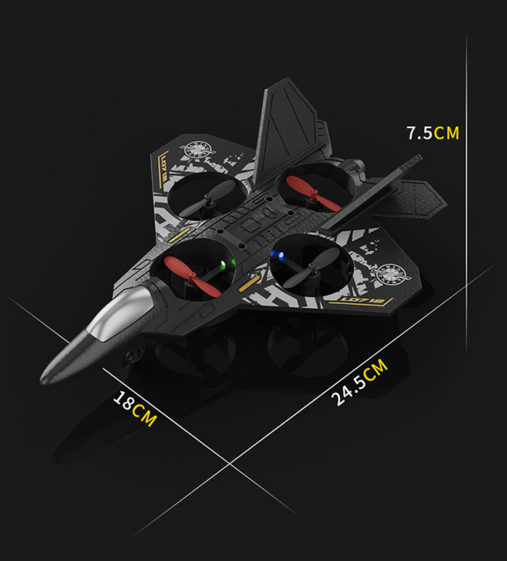 Lightweight Foam RC Fighter Jet for Kids - Lifestyle Haven