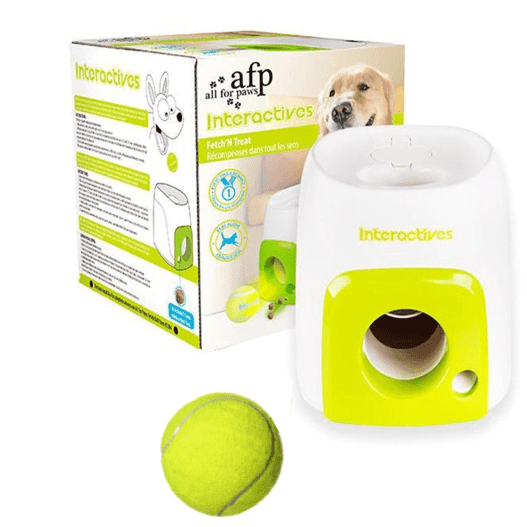 Smart Dog Interactive Feeder with Tennis Ball Reward - Lifestyle Haven