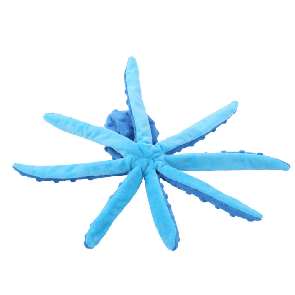 Interactive Bite-resistant Plush Octopus Pet Toy - Lifestyle Haven