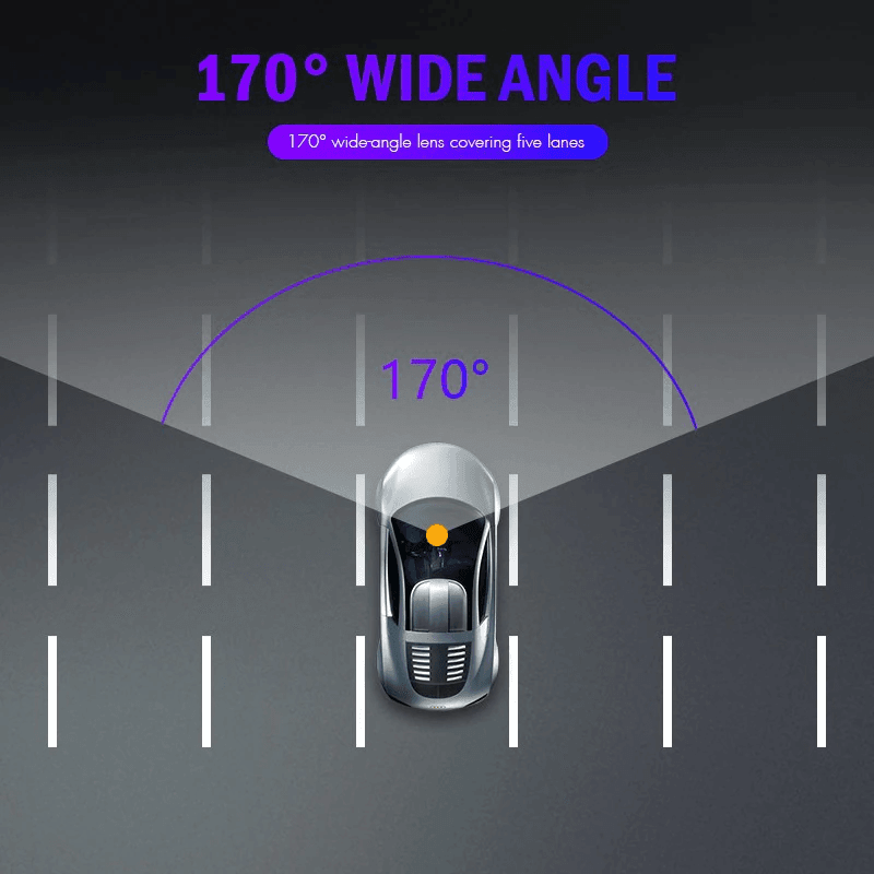HD 1080P Car Dual Lens Dash Cam 4" DVR Recorder Front & Rear Camera Night Vision - Lifestyle Haven