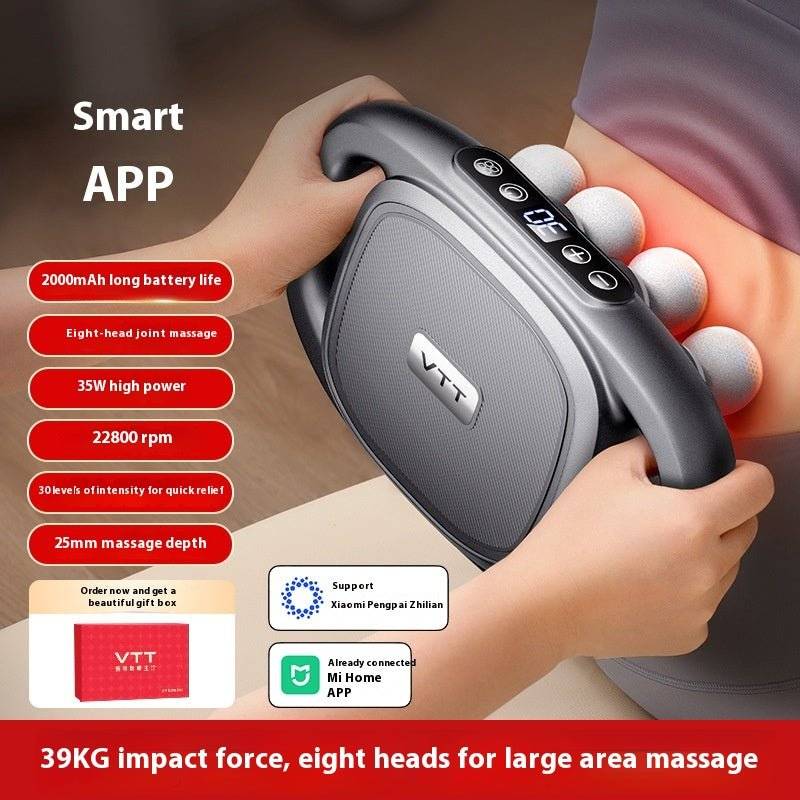 Deep Tissue Muscle Massage Gun, 8/16 Heads - Lifestyle Haven