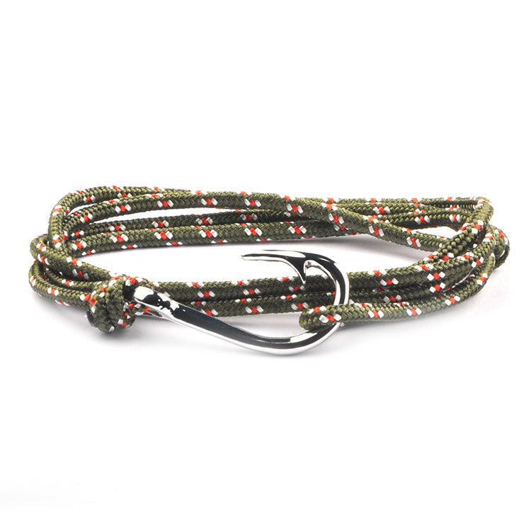 Fashion Hot Multilayer Rope Bracelet hope Anchor Sailor Anchor Bracelets  For Men and  Women Best Gift Hook Bracelet
