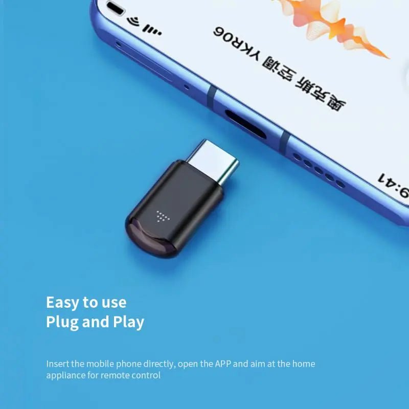ype-C Micro USB Smart IR Remote Control Phone APP Mini Adapter - Lifestyle Haven