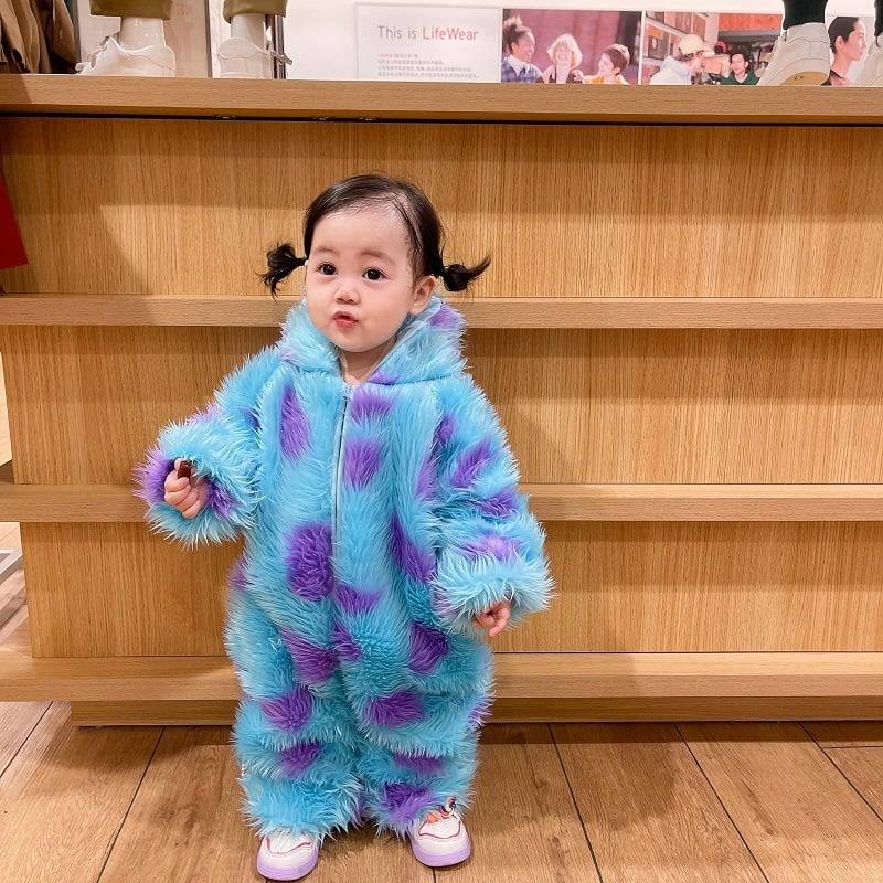 Cute Animal Baby Jumpsuit With Hooded Zipper - Lifestyle Haven