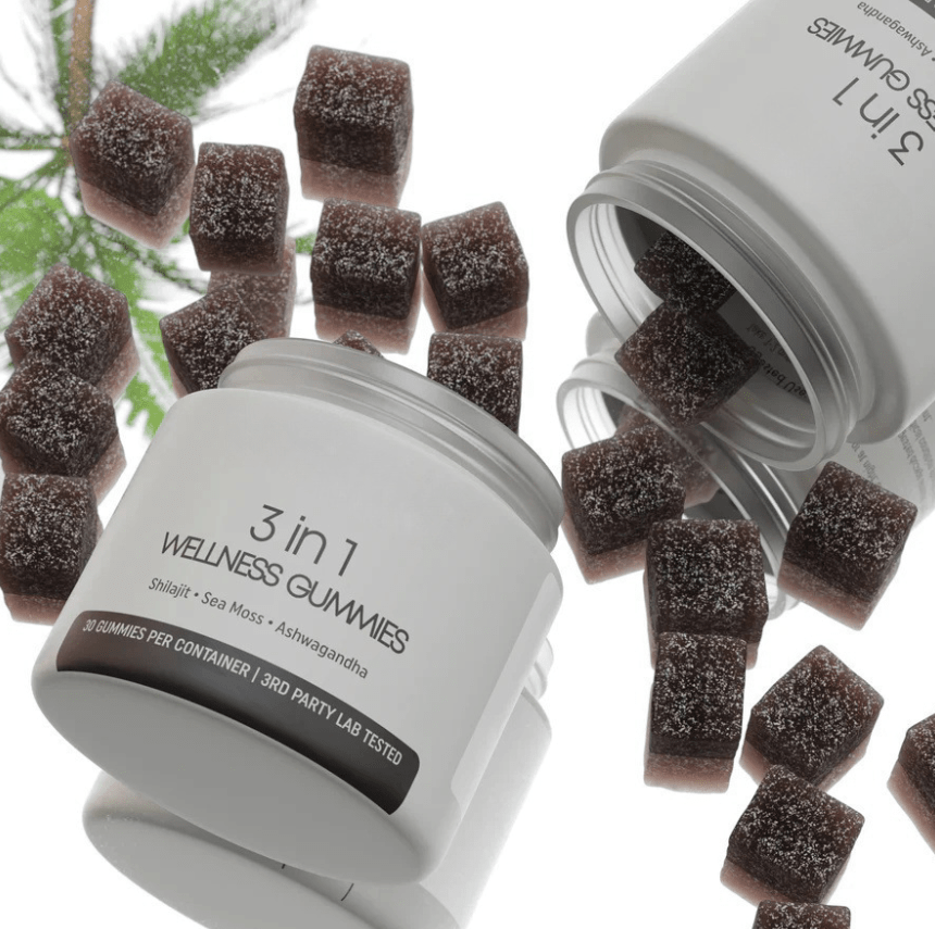 Shilajit 3-in-1 Gummies for Men - Lifestyle Haven