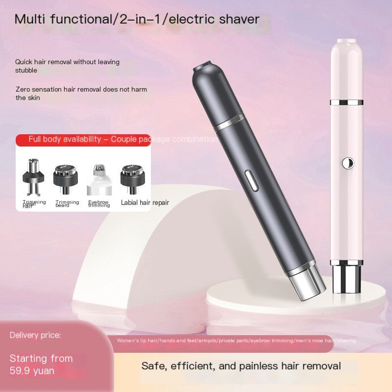 Electric Eyebrow Trimmer and Nose Hair Remover Tool - Lifestyle Haven