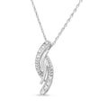 Sterling Silver Diamond Accent Pendant Necklace