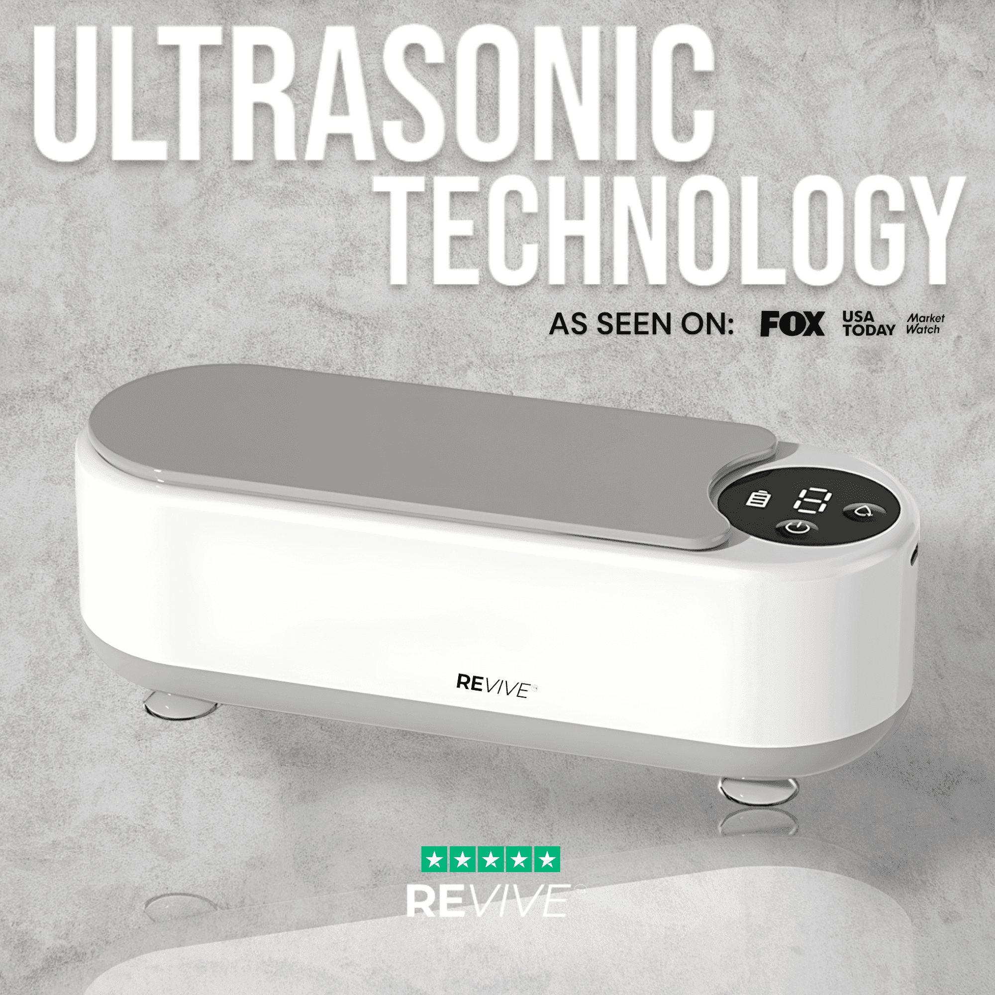 Ultrasonic Retainer Cleaner Machine - Lifestyle Haven