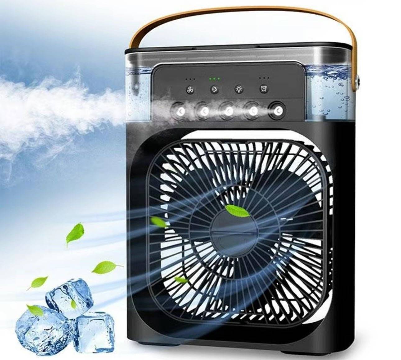 Portable 3-in-1 Air Cooler Fan – Mini AC for Room, Office & Car | Fast Cooling + Humidifier | Ships from USA 🇺🇸 | TikTok & Amazon Hot Seller! - Lifestyle Haven