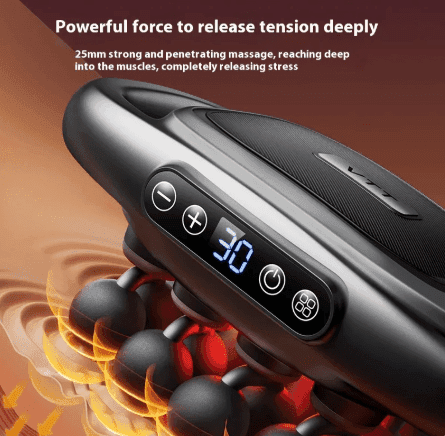 Deep Tissue Muscle Massage Gun, 8/16 Heads - Lifestyle Haven