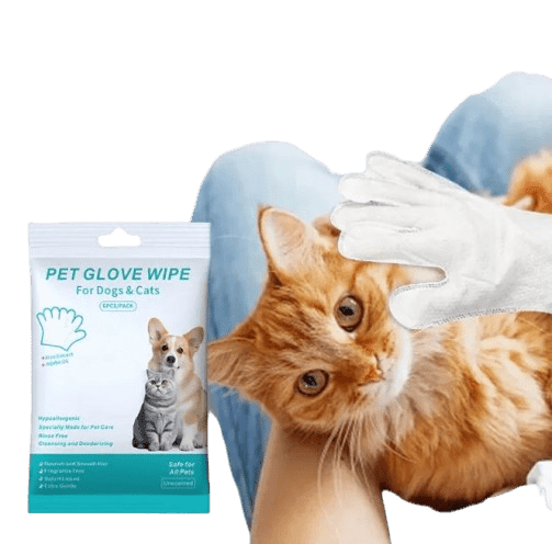 Pet Cleaning Gloves & Wipes - Lifestyle Haven