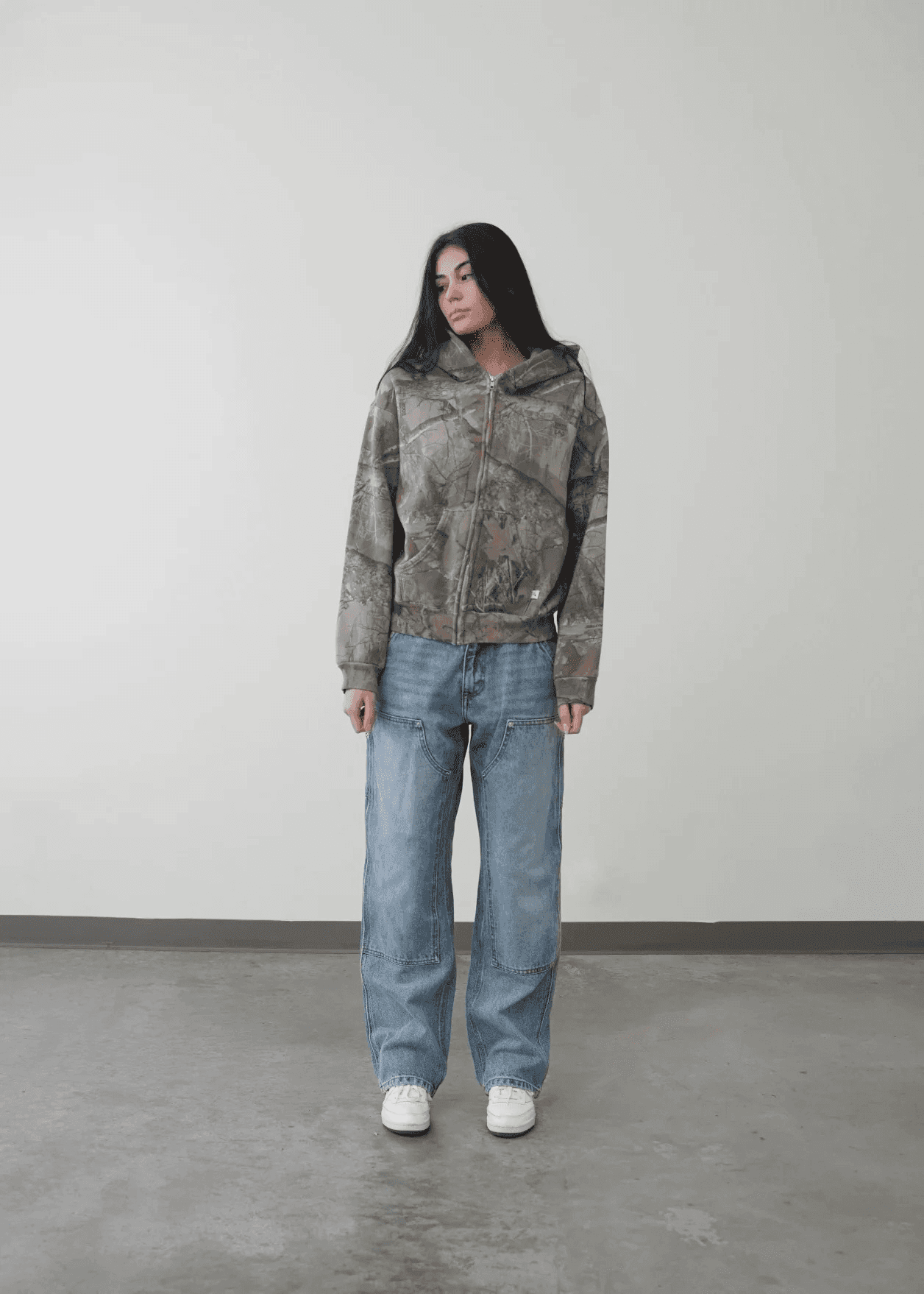 Urban Camo Retro Hoodie - Lifestyle Haven