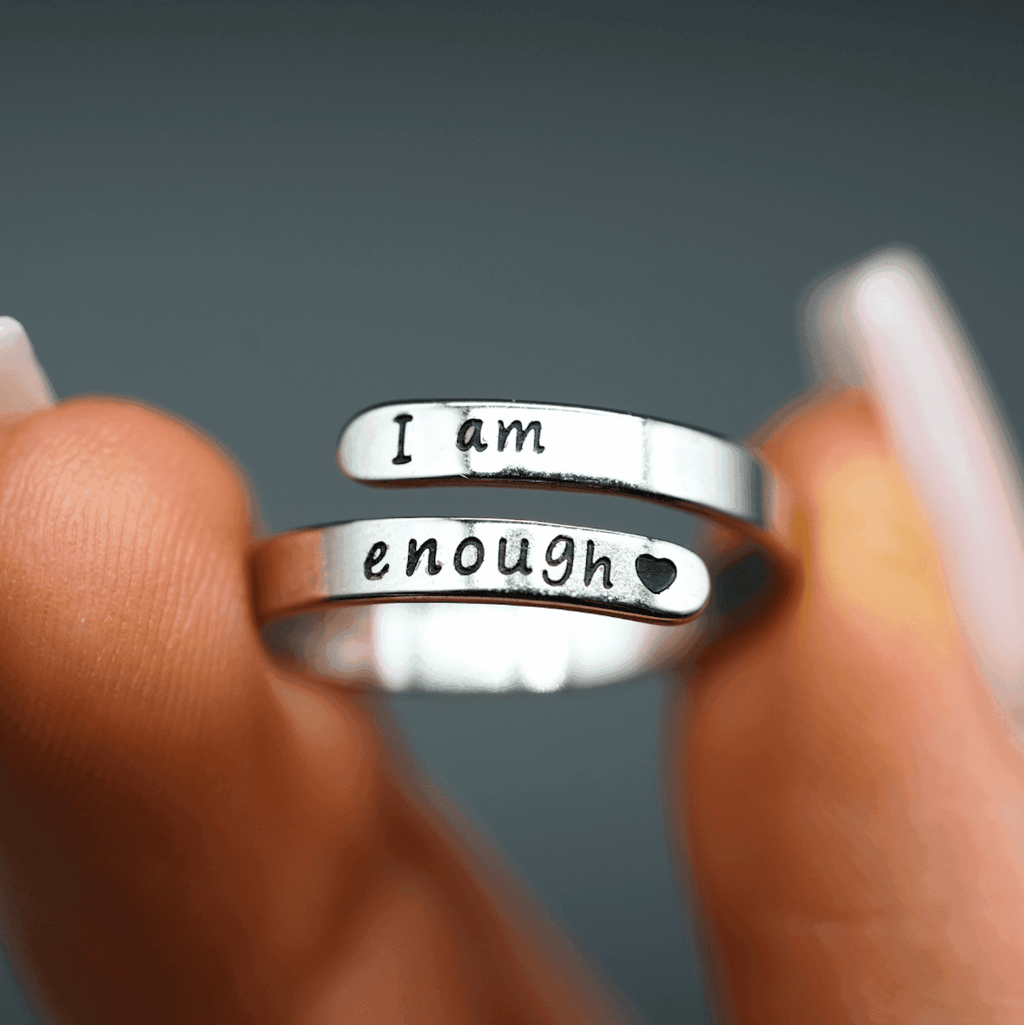 I Am Enough Ring - Lifestyle Haven
