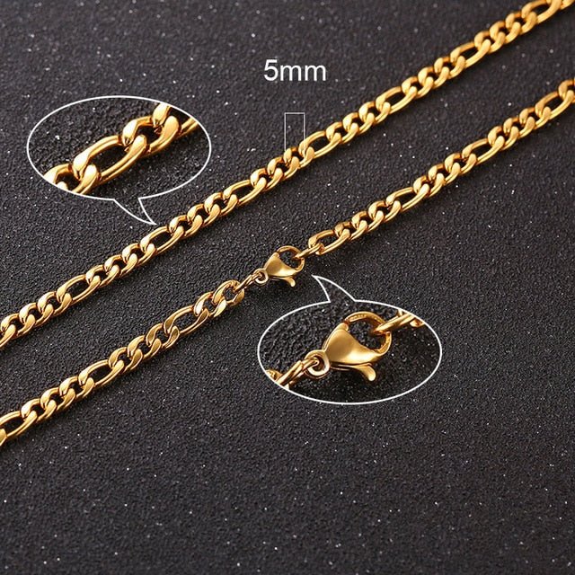 Twisted Rope Figaro Necklaces - Lifestyle Haven